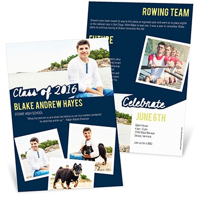 Photos With Class -- Graduation Announcements & Invitations