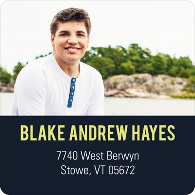 Photos With Class -- Graduation Address Labels