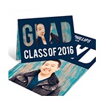 Grad Cutout Horizontal -- Graduation Announcements & Invitations