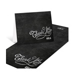 Chalkboard Memories -- Graduation Thank You Cards