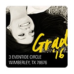 Make Your Mark -- Graduation Address Labels