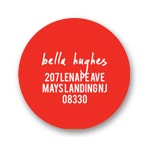 Circle Me Grad -- Graduation Address Labels