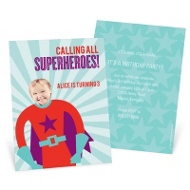 Picture Me Red Superhero 