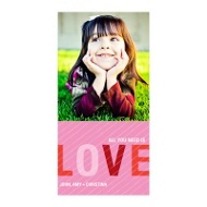 Striped Love Vertical Photo Paper 