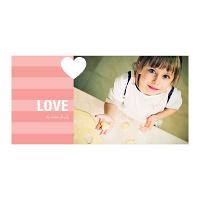 THE GOLDEN TICKET -- BOY PHOTO BIRTH ANNOUNCEMENT, 2in. x 4in. Folded Holiday Card