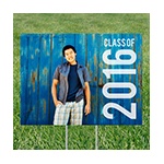 Class Year Horizontal Photo -- Yard Signs