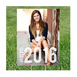 Class Year Vertical Photo -- Yard Signs