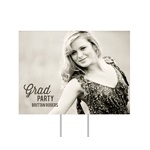 Grad Party Horizontal -- Yard Signs