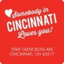 valentine's day address labels