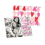Glowing Love Horizontal Photo -- Valentine's Day Photo Cards