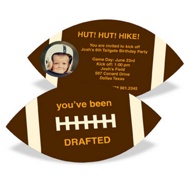 Football Draft Pick With Photo 