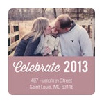 Photogenic Year -- New Year's Address Labels