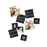 Chalk Monogram Photo Table Decor -- Graduation Party Decorations