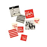 Brush Strokes Photo Table Decor -- Graduation Party Decorations