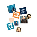 Bold Grad Photo Table Decor -- Graduation Party Decorations