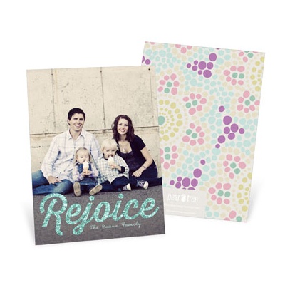 Rejoice Vertical Photo -- Easter Photo Cards