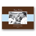 Togetherness -- Mocha & Sky Photo Holiday Card