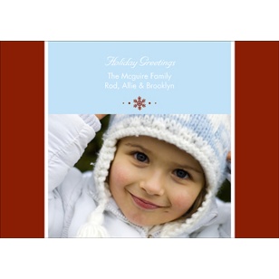Snow Days Photo Holiday Card