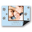 Winter Enchantment Photo Holiday Card Magnet