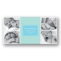 Four Times the Fun Photo Card - Choose from 12 Background Designs!