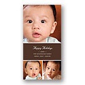 Expressive Triad Photo Card - Choose from 12 Background Designs!