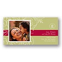 Happiness Is -- Cranberry Photo Holiday Card