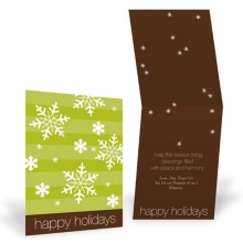 Christmas Two for One -- Recycled Holiday Card