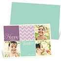 Checkered Photo Holiday Card