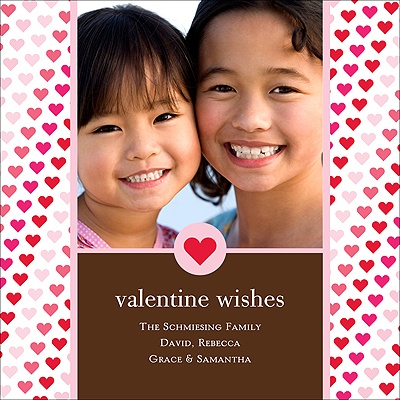 Tiny Hearts -- Photo Valentine's Day Card