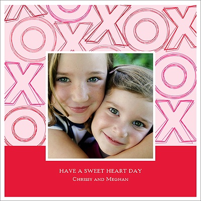 Strawberry Sensation Photo Valentine's Day Card