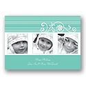 Flower Power Recycled Photo Holiday Card
