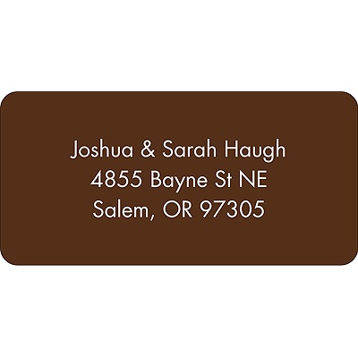 Sensational Color -- Address Label