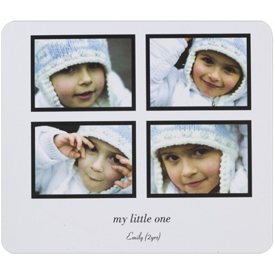 Favorite Four Photo Mouse Pad - Snow