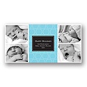 Hugs & Kisses -- Sky Photo Holiday Card