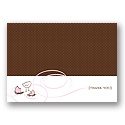 Just Hatched -- Pink Thank You Card