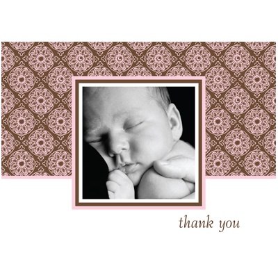 THE GOLDEN TICKET -- BOY PHOTO BIRTH ANNOUNCEMENT, 2in. x 4in. Folded Holiday Card