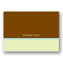 Peas in a Pod -- Blue Thank You Card