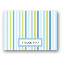 Nonstop Love -- Blue Thank You Card