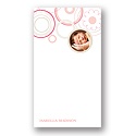 Soft Floral -- Pink Personalized Note Card