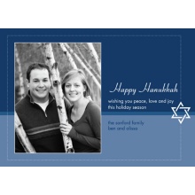Shining Star -- Hanukkah Photo Cards