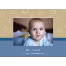 Stars of David -- Hanukkah Photo Cards