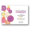 Popping Up -- Purple Party Invitation