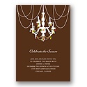 Chandelier Chic Party Invitation