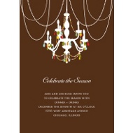 Chandelier Chic Party Invitation