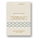 Cherished -- Mocha Bridal Shower Invitation