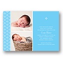 It's Time! -- Blue Baptism Invitation