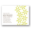 Flower Shower -- Celery Bridal Shower Invitation
