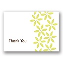 Flower Shower -- Celery Thank You Card