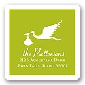 Special Delivery -- Olive Address Label