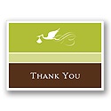 Special Delivery -- Olive Thank You Card